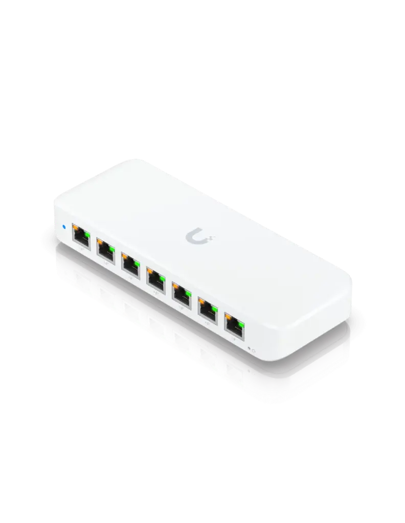 Ubiquiti Unifi Switch Ultra 60W A compact Layer 6 8-port GbE PoE switch with versatile mounting options 52W.