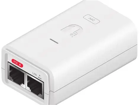 Ubiquiti Networks POE-24-7W-G-WH - Inyector de corriente - CA 100-240 V